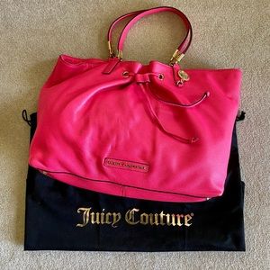 Juicy Couture pink leather purse